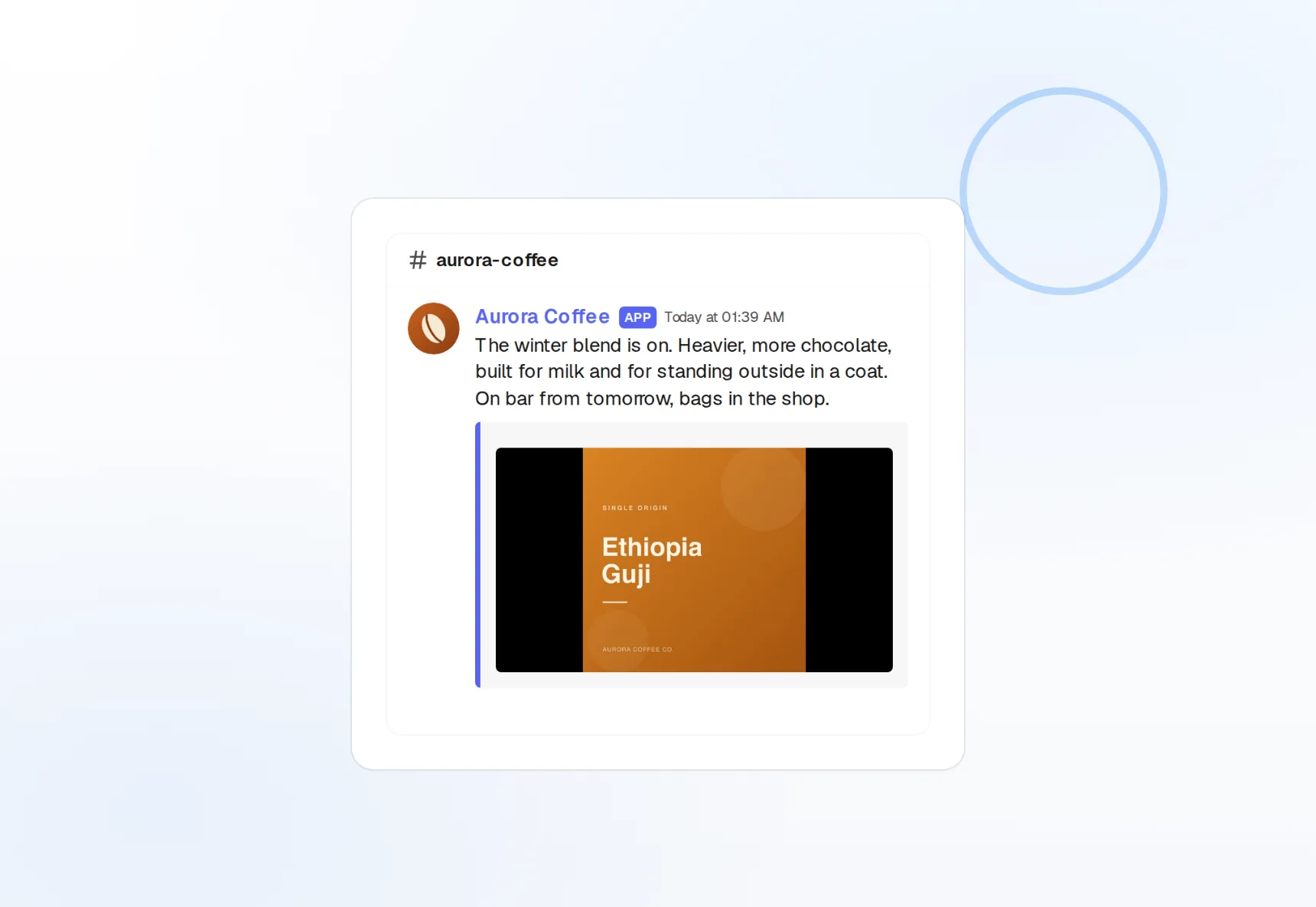 A post previewed exactly as Discord will render it, before it publishes