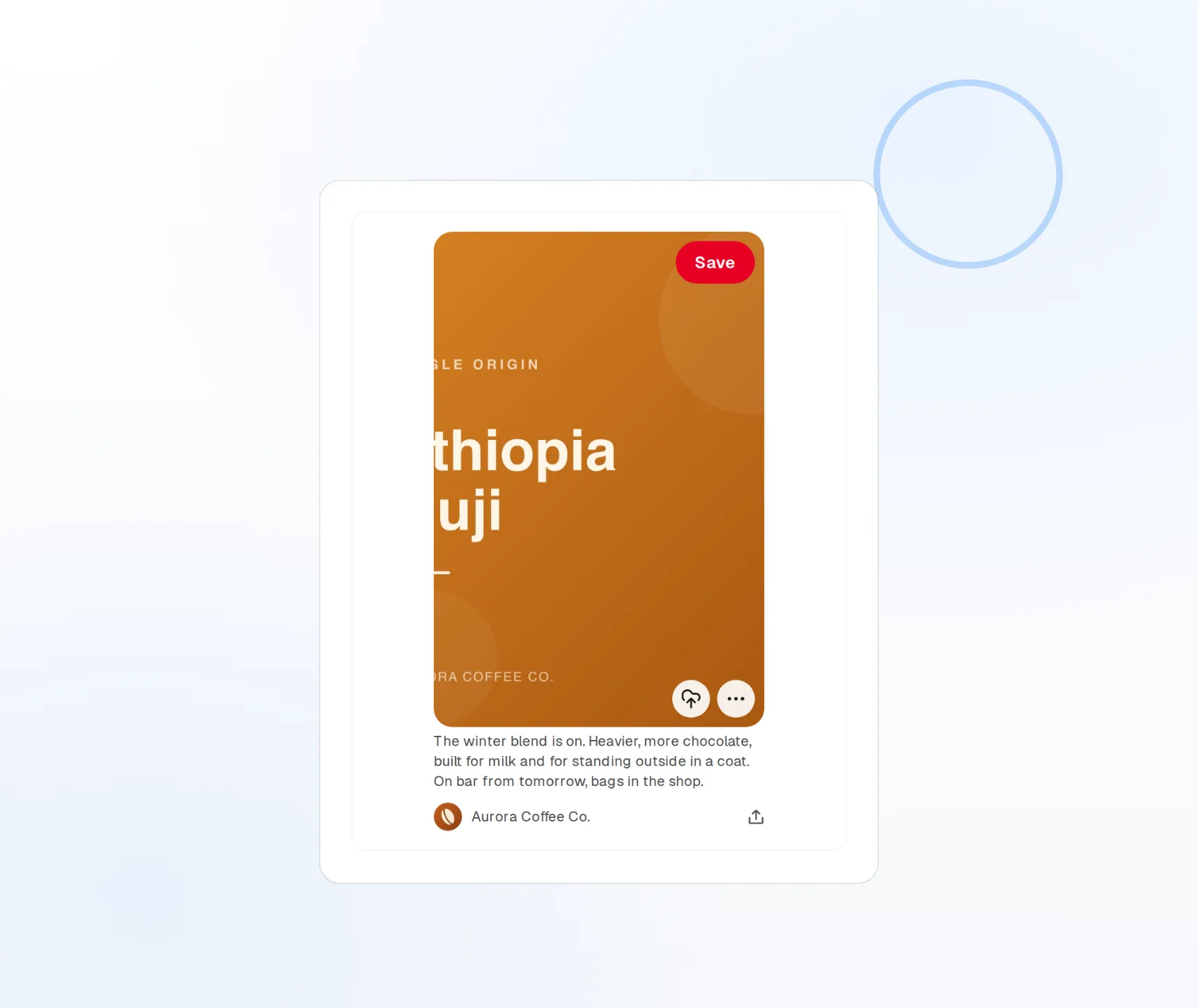 A post previewed exactly as Pinterest will render it, before it publishes